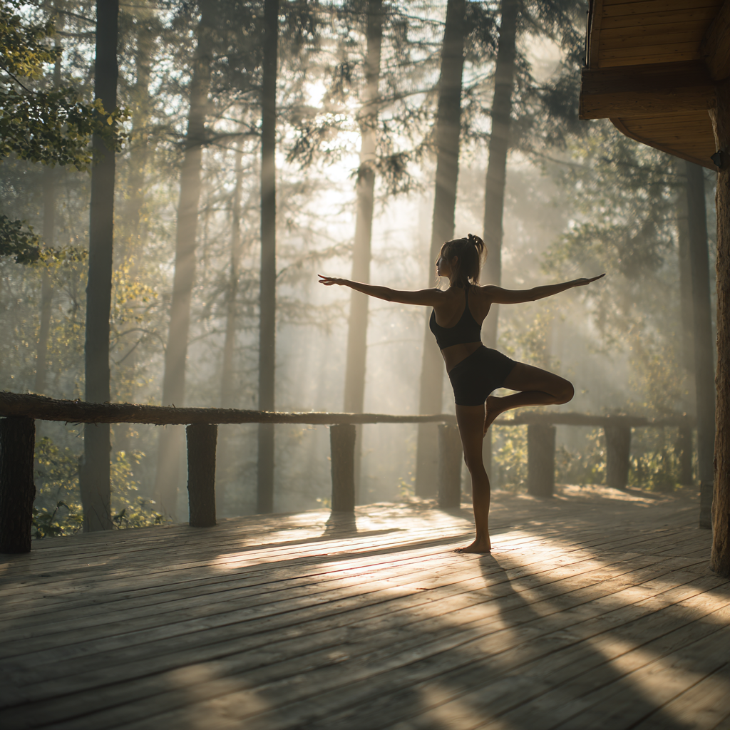 Йога студио интериор в България